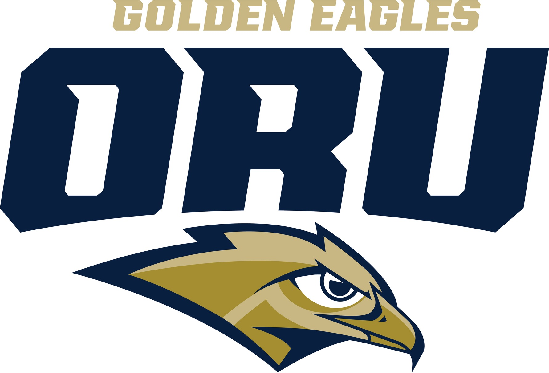 Oral Roberts Golden Eagles 2017-Pres Primary Logo iron on transfers for clothing